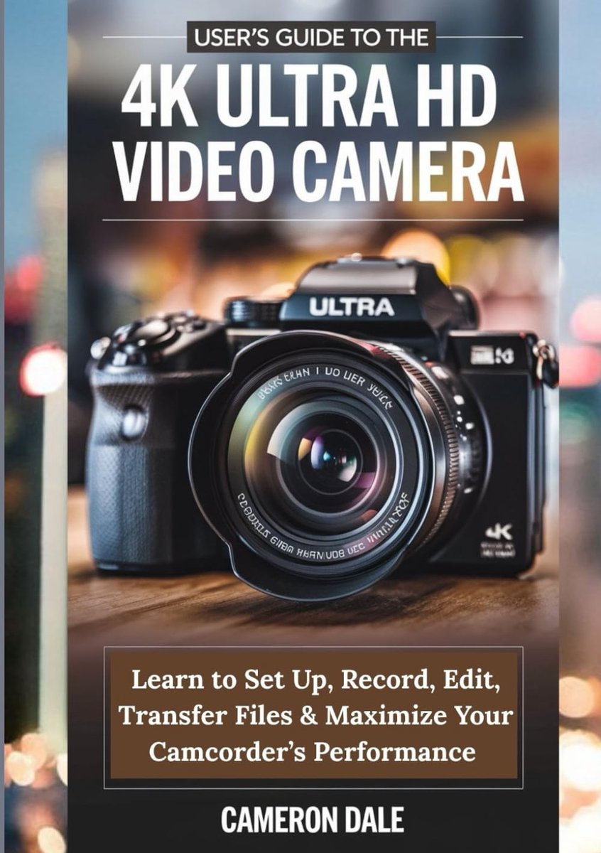 User’s Guide to the 4K Ultra HD 80MP Video Camera: Learn to Set Up, Record, Edit, Transfer Files & Maximize Your - ShopVlot