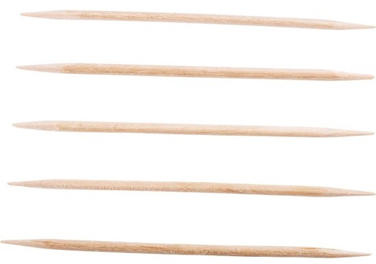 Houten tandenstokers 6,5 cm - 1000 Stuks - Biologisch afbreekbare en milieuvriendelijke alternatieven voor tandhygiëne