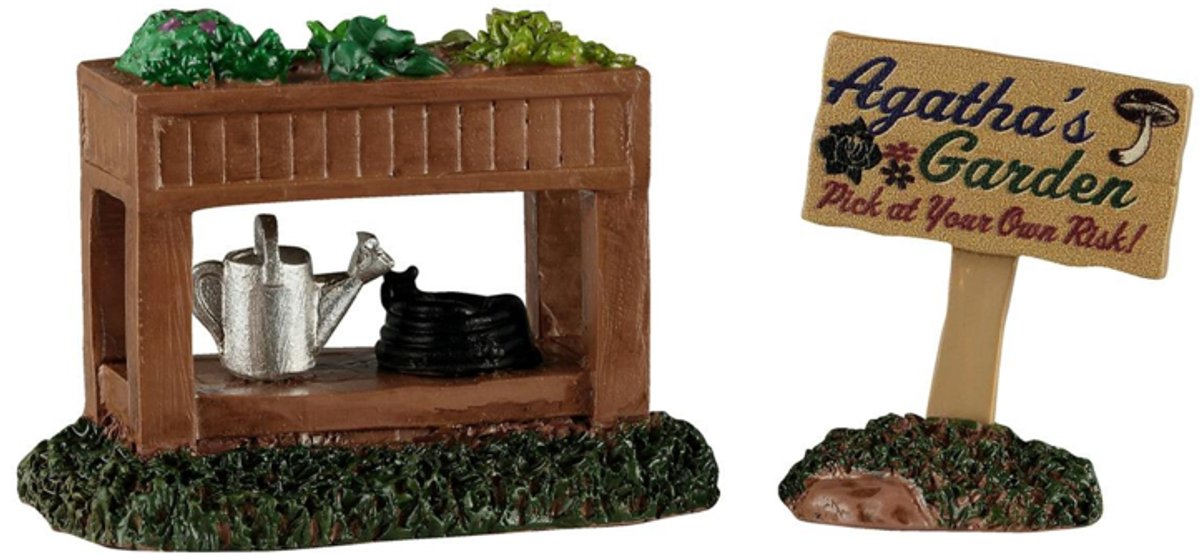 Spooky Town - Agatha's Garden - Set van 2