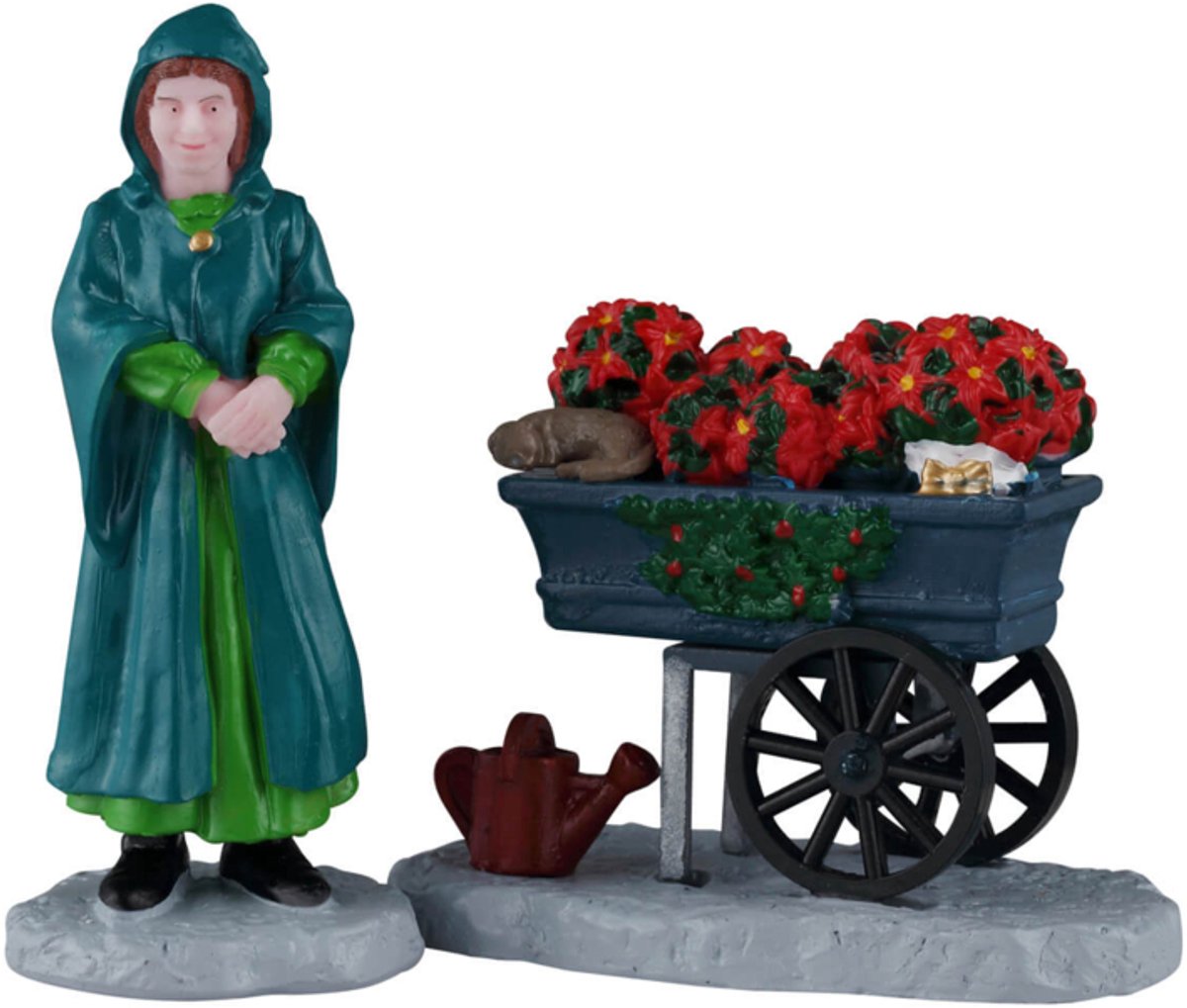 Lemax - Floral Street Vendor - Set van 2