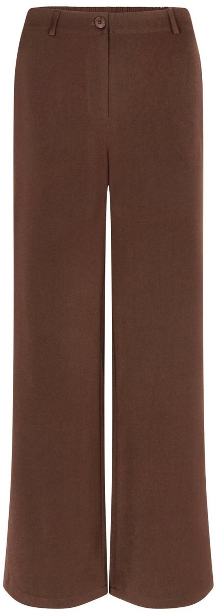 Ydence Broek Pants Solange Fs2607 Dark Brown Dames Maat - XS