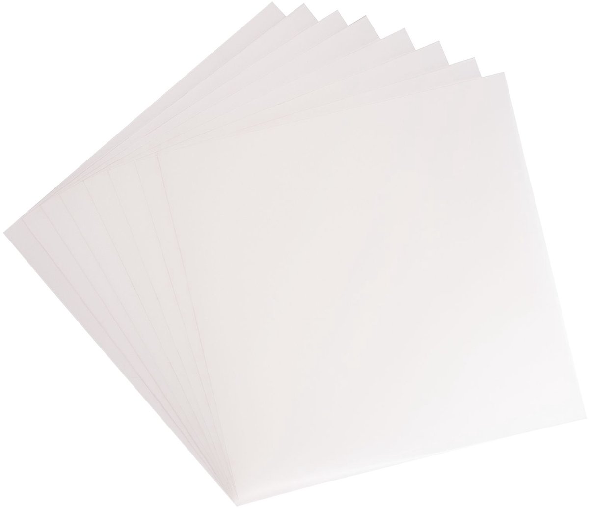 Florence Harde Folievellen - 30,5 x 30,5 cm - Mat - 0,5 mm - 8 Plastic Vellen