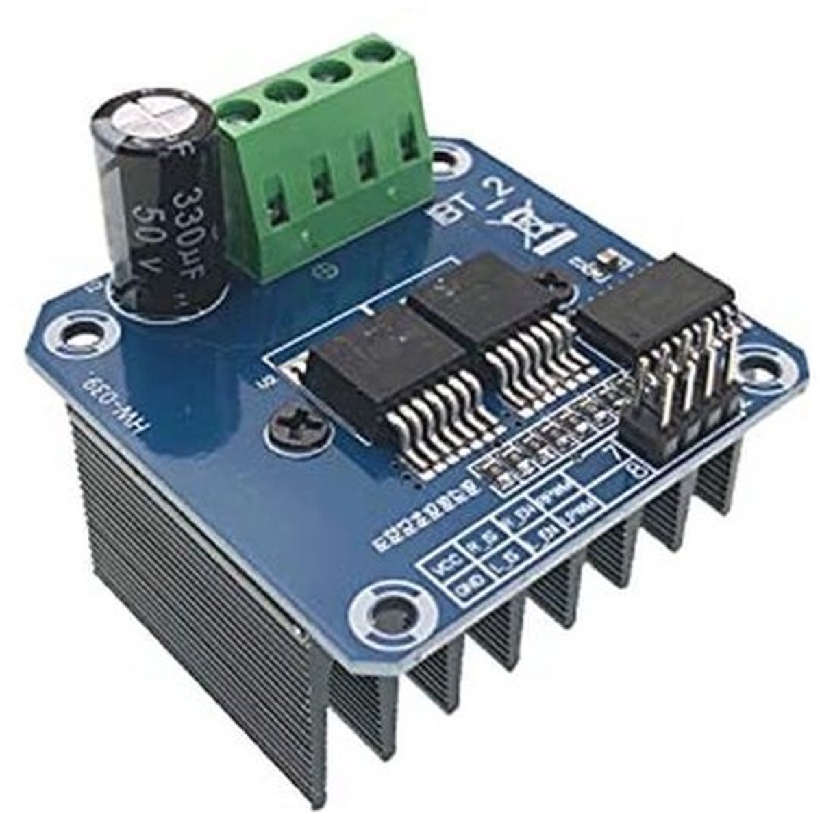 High Power Dubbele DC Stappenmotor Driver Module H-Bridge PWM voor Smart Car