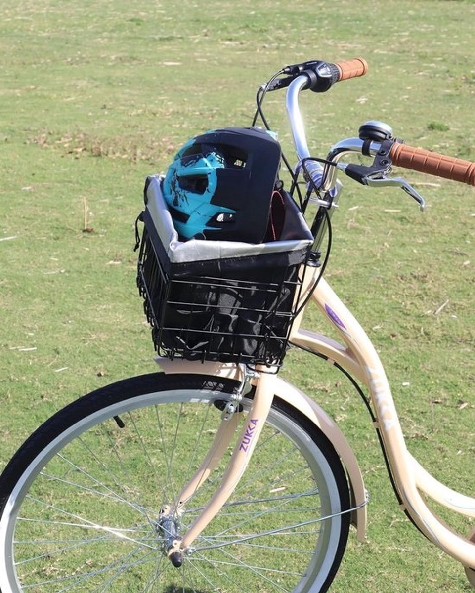 Luxe Fietsmand - Fietsmand Hond Voorop - Fietstas - 40x20cm - Fiets