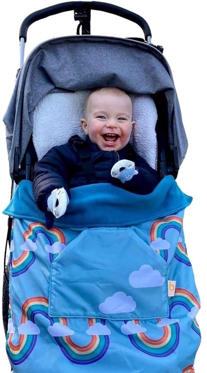 Multi-use waterdichte voetenzak voor kinderen - Perfect voor kinderwagen, drager, autostoeltje en speelmat