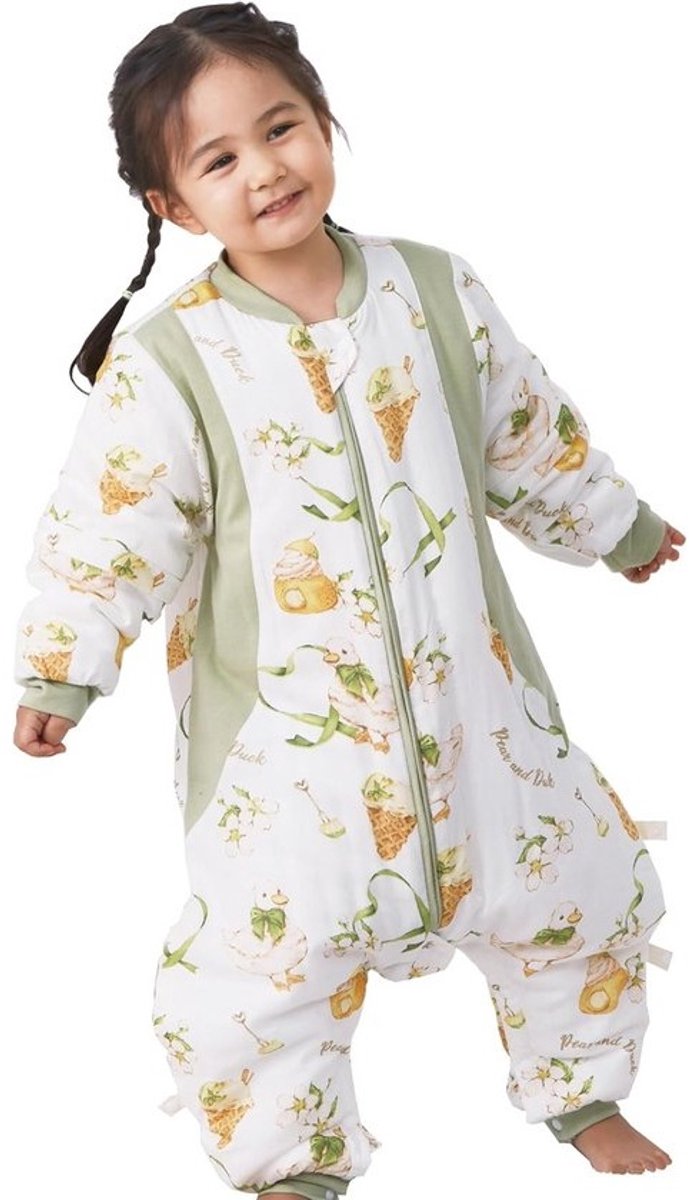 Baby Slaapzak Winter met Voetjes 2.5 Tog - Geschikt voor Kinderen van 75-85 cm - Comfortabele Pyjama met Benen - IJsje Design