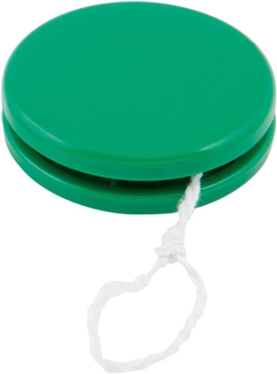 Professionele Jojo - Klassieke Jojo Speelgoed - Oefenen Vaardigheden - Licht en Robuust - 5 x 15 cm - Groen