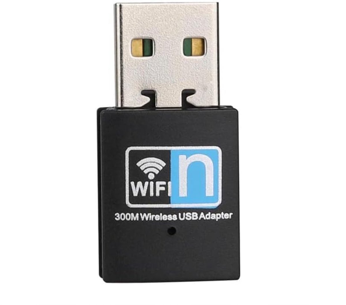 Wifi-adapter, USB WLAN Stick Adapter 300 Mbit/s WLAN USB Adapter Wireless LAN WiFi Dongle Stick Network Adapter voor Windows, Mac en Linux