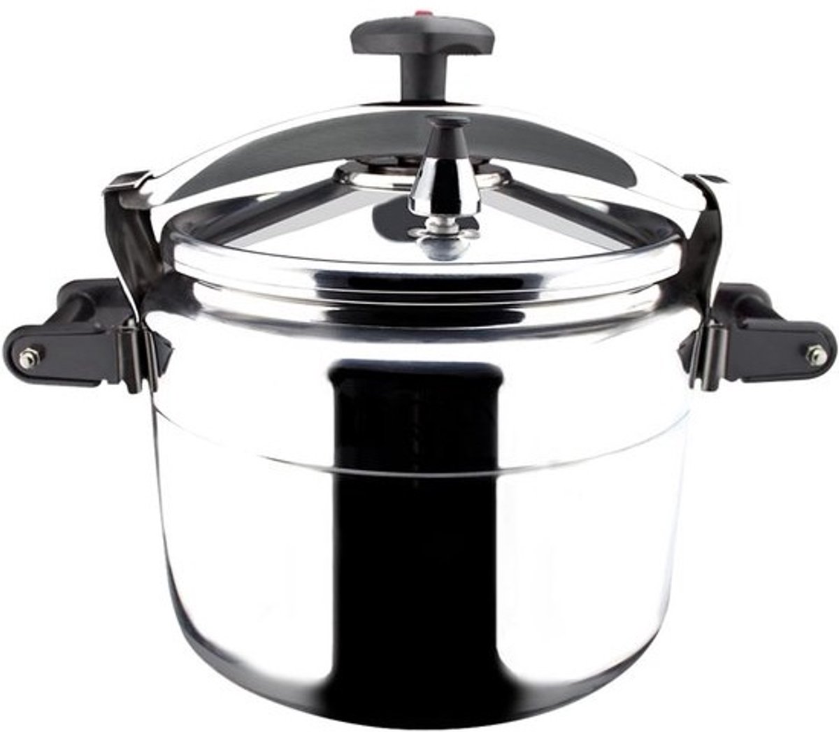 Snelle Kookpan 15 Liter Aluminium RVS Voorzien van Drukventiel