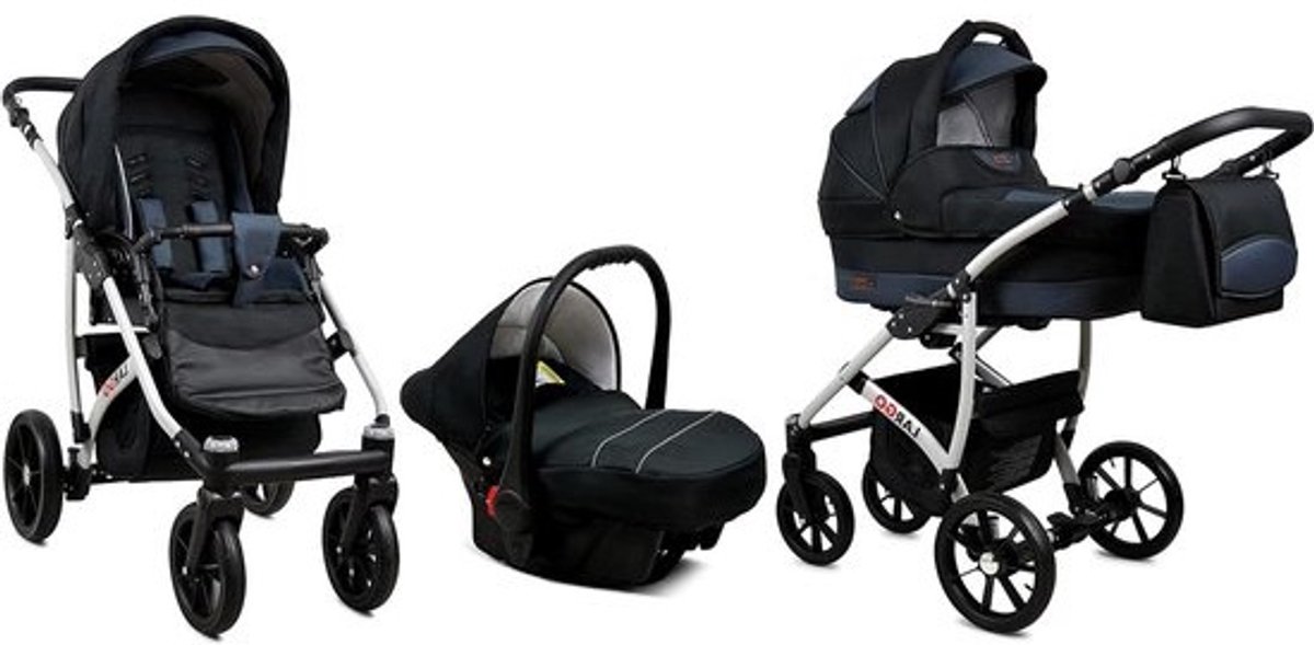 Baby Reis Systeem - Kinderwagen Autostoel - Veilig Reizen - 3 in 1 Set