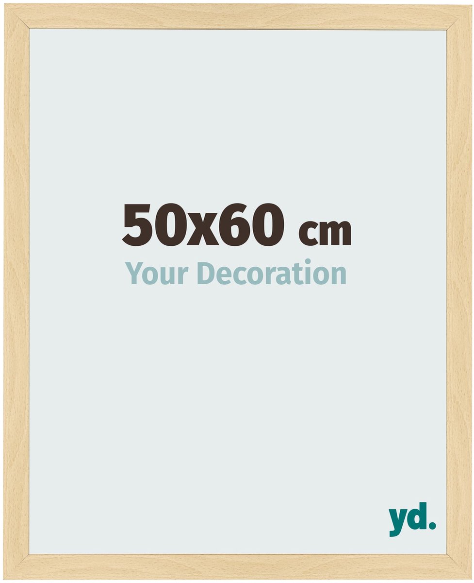 Your Decoration - Fotolijst 50x60 cm - MDF - Beuken Decor - Bologna