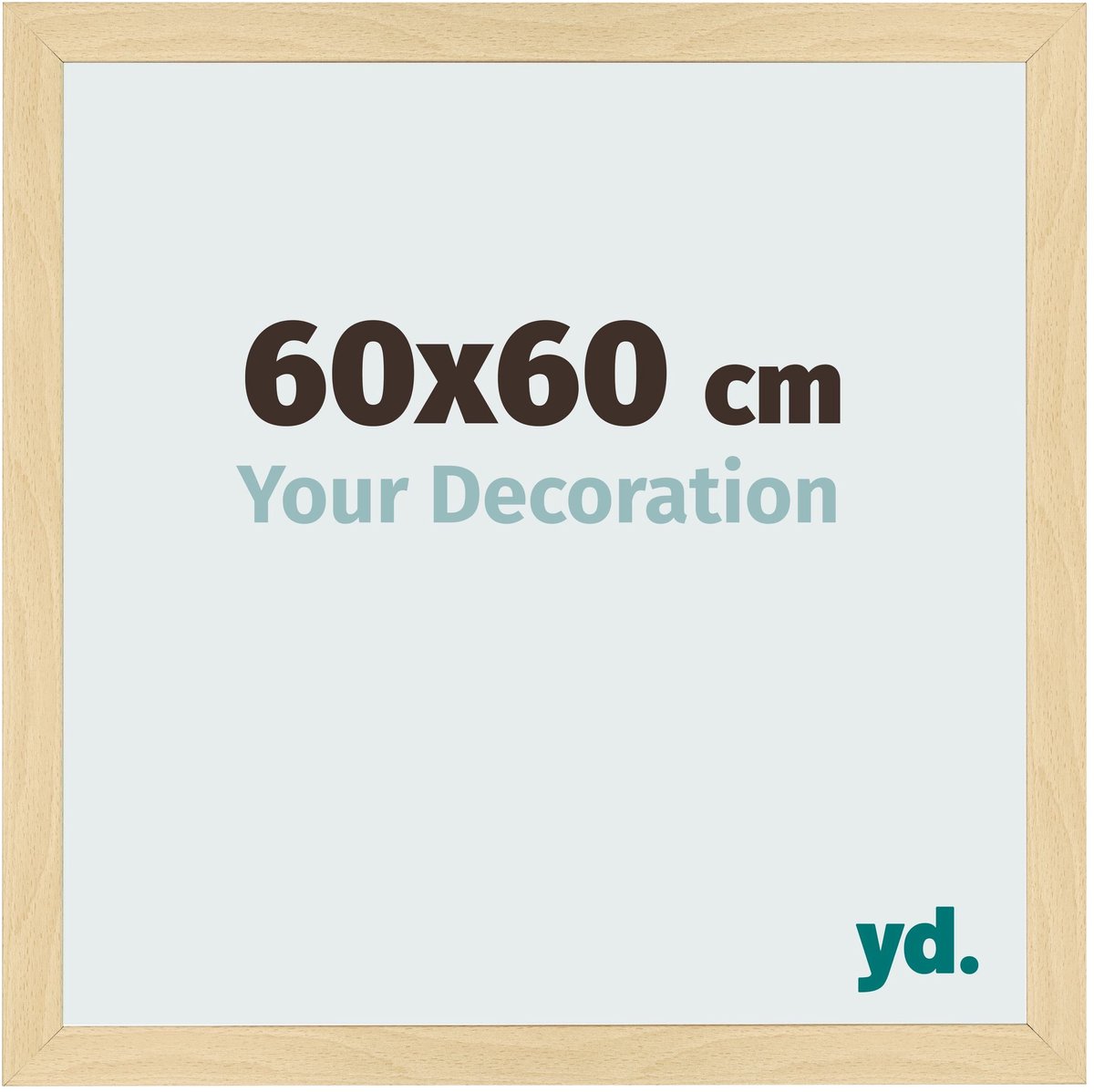 Your Decoration - Fotolijst 60x60 cm - MDF - Beuken Decor - Bologna