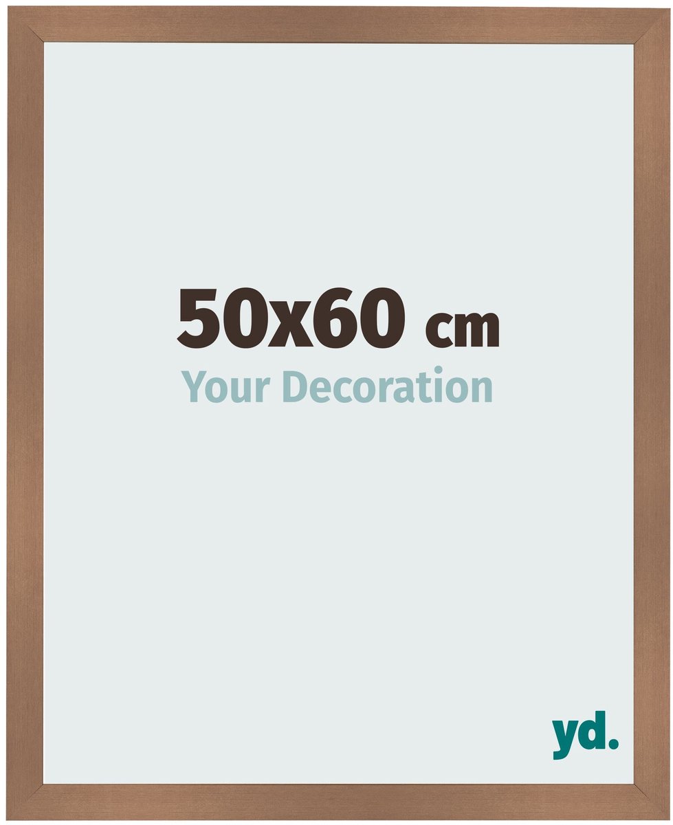 Your Decoration - Fotolijst 50x60 cm - MDF - Koper Decor - Bologna
