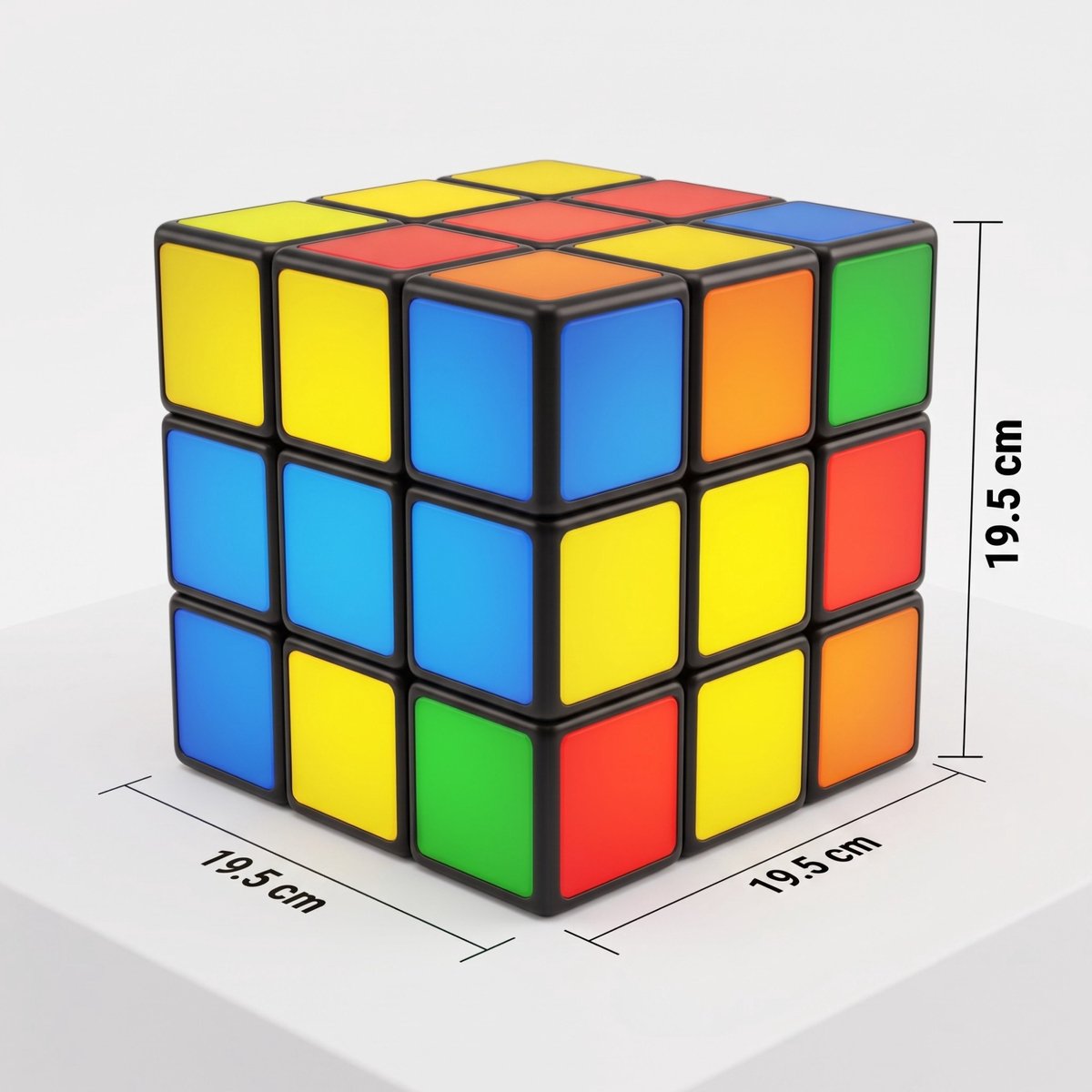 Retro Puzzel Kubus Tafellamp & Hanglamp – Pop Art Sfeerlamp E27 voor Bureau, Dressoir & Plafond | Meerkleurig | 19.5 cm — cadeau in Wonen & Interieur - foto 8