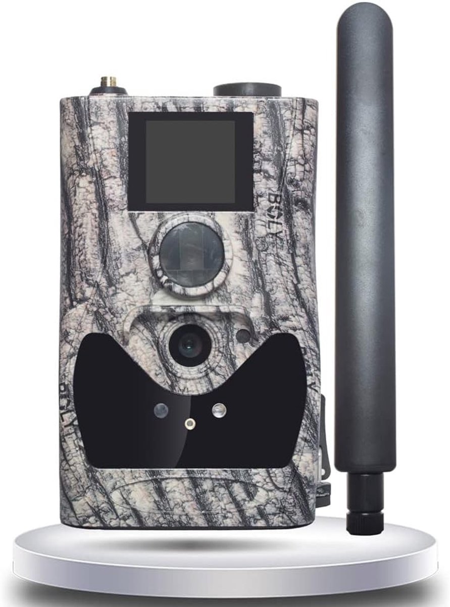 Jachtcamera - Zwart - 24 MP - 4G GSM Met HD Video - Voor Jagers en Natuurliefhebbers