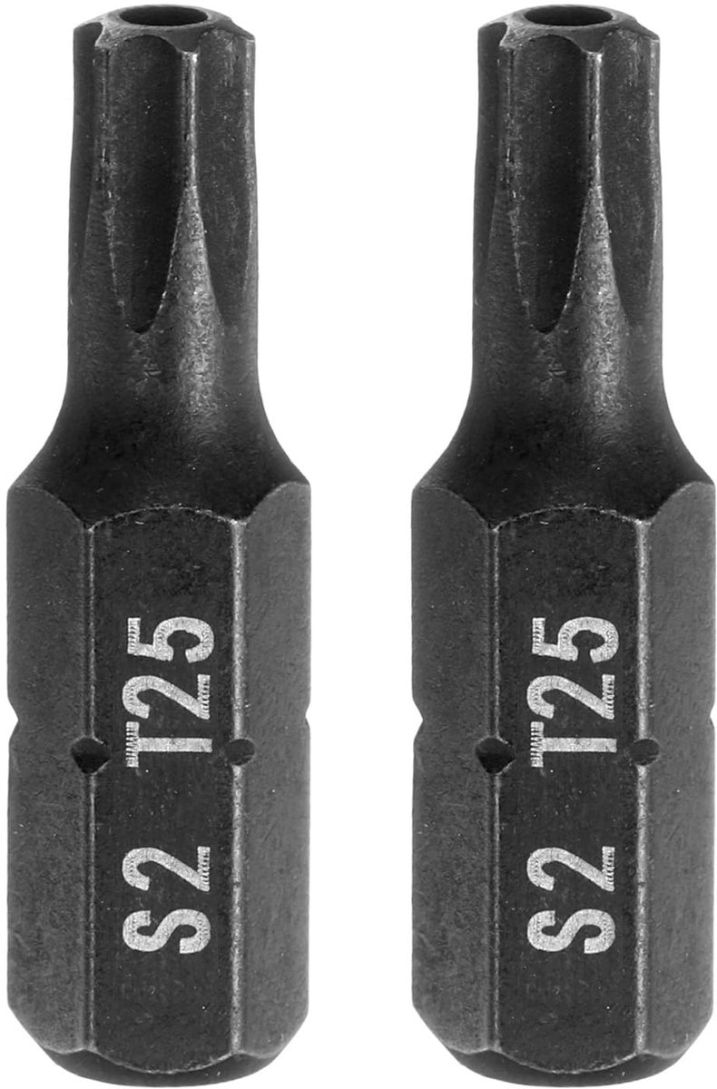 T25 Torx Schroevendraaier Bits - Set van 2