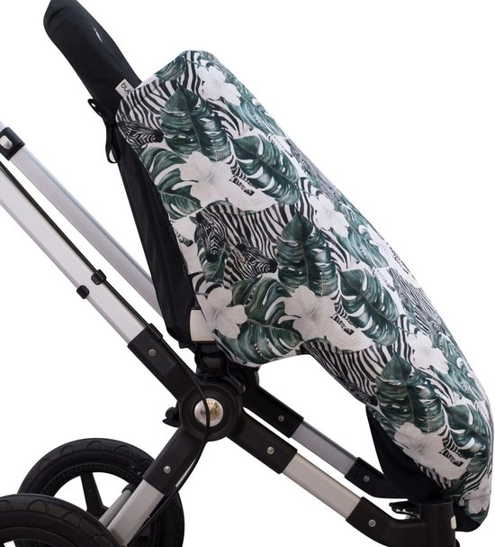 Baby Voetenzak - Kinderwagen Dekentas - Comfortabele Wandelingen - Ademend Katoen - Universeel - Zebra — afbeelding 4