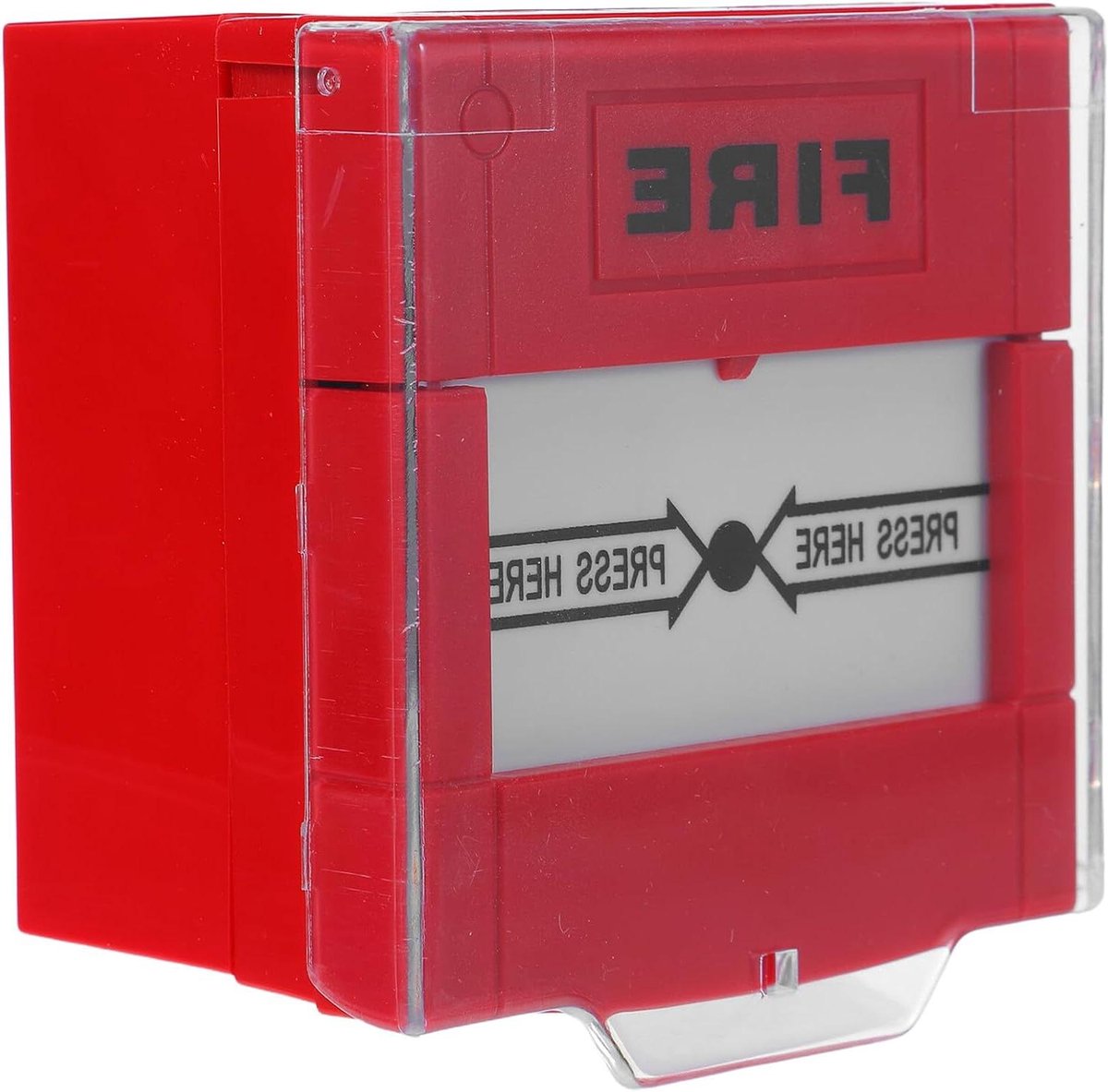 Noodalarm Knop - Brandalarm Schakelaar - Snelle Evacuatie - Handmatige Reset - 8.6 cm - Rood