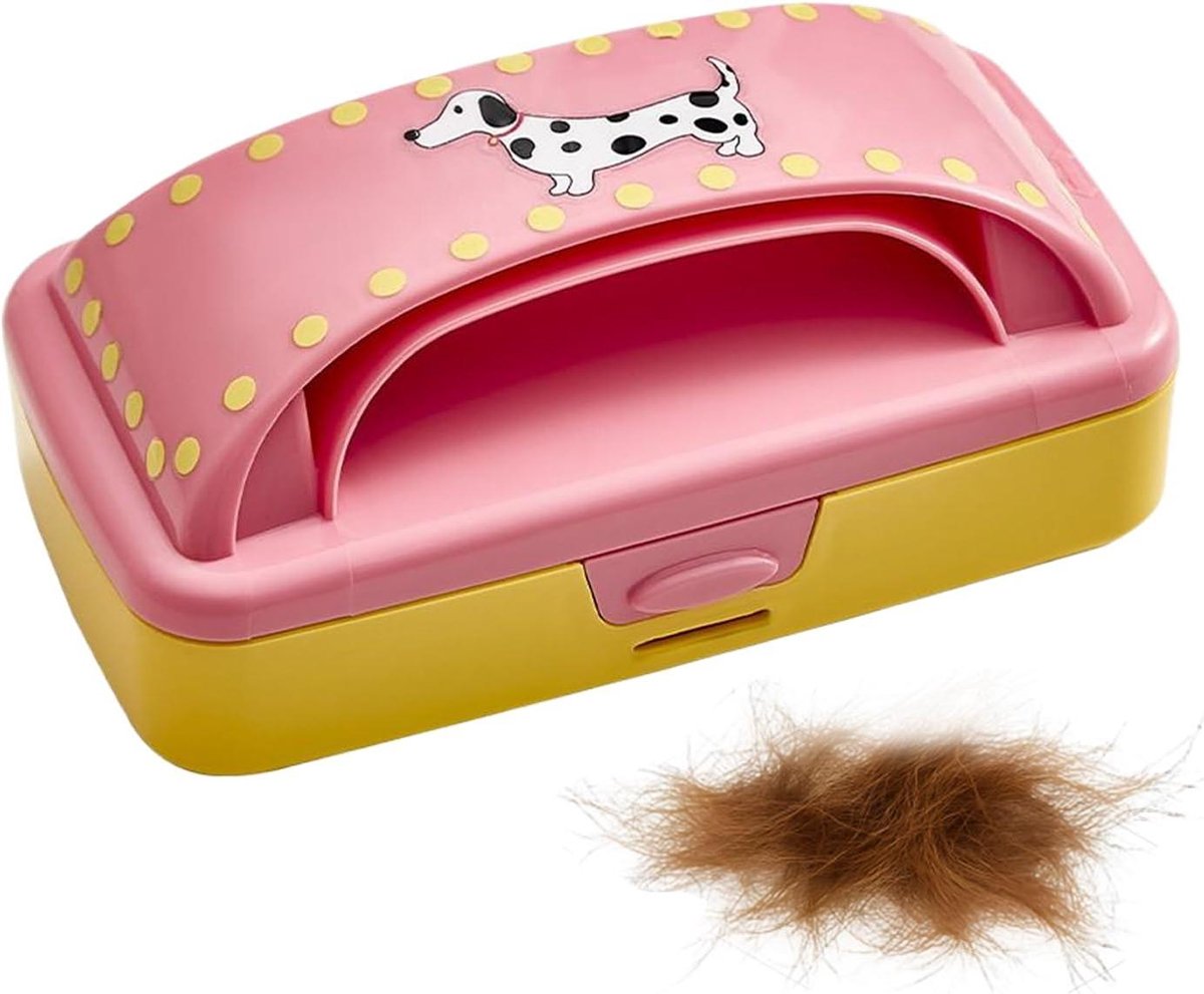 Wasmachine Haarverwijderaar - Herbruikbare Reiniger - Huisdierhaar Verwijderen - Krachtige Reiniging - 16 x 9 x 7 cm - Roze