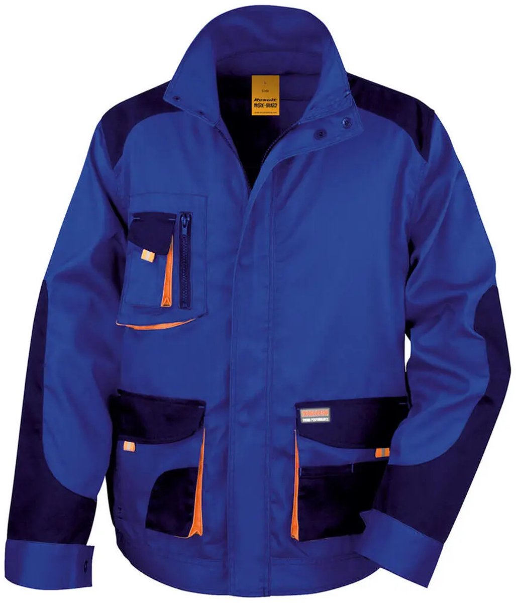 Result Lite Jacket RT316 - Royal/Navy/Orange - 3XL