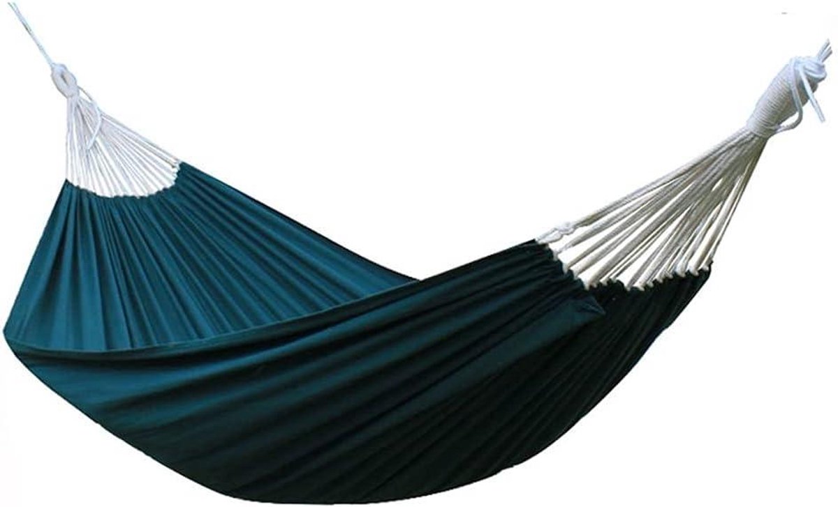 Draagbare Hangmat - Reishangmat Kampeerhangmat - Ontspanning in de natuur - Lichtgewicht en compact - 10 x 10 mm