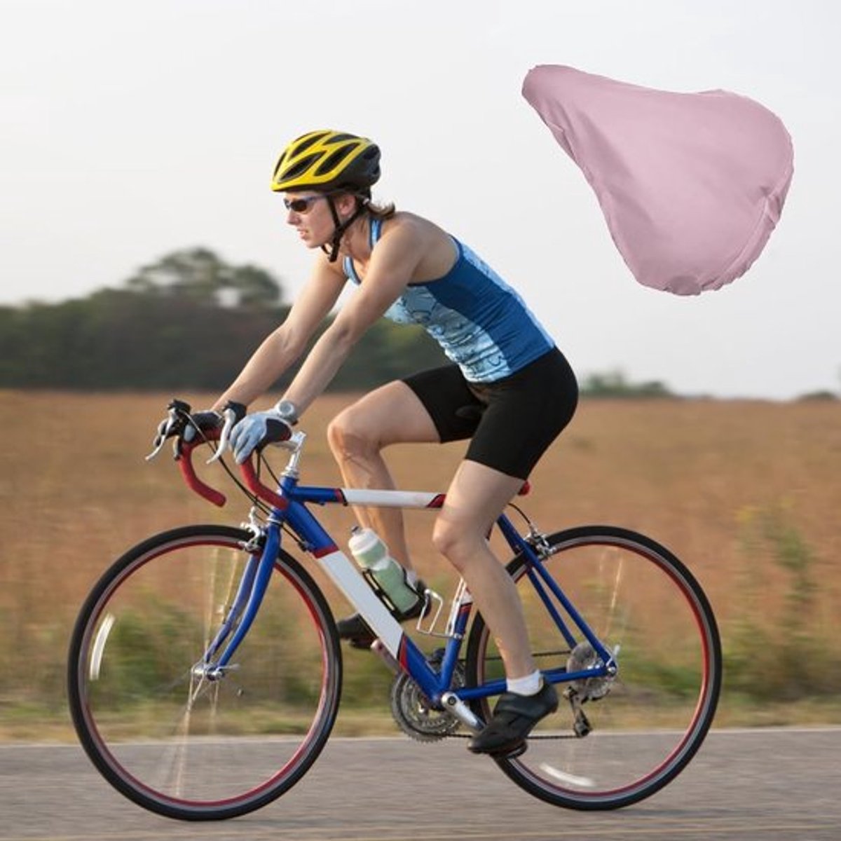 Fietsstoelhoes Waterdicht - Zadelbedekking - Fietszadelhoes - Zadelhoes met Gel - Bescherming tegen Regen - Hoogwaardige Oxford-doek