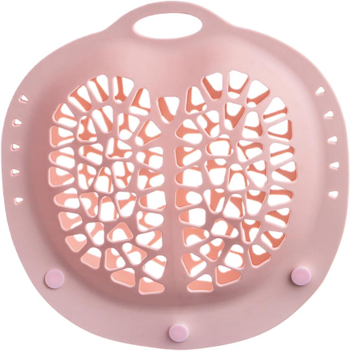 Siliconen Waszak - Kooiframe Ondergoed - Ondergoed Wassen - Anti-Vervorming Ontwerp - 21.4 x 21.3 x 5.3 cm - Roze