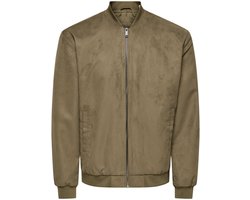 ONLY & SONS - ONSLUCAS FAKE SUEDE BOMBER OTW NOOS Heren Jas