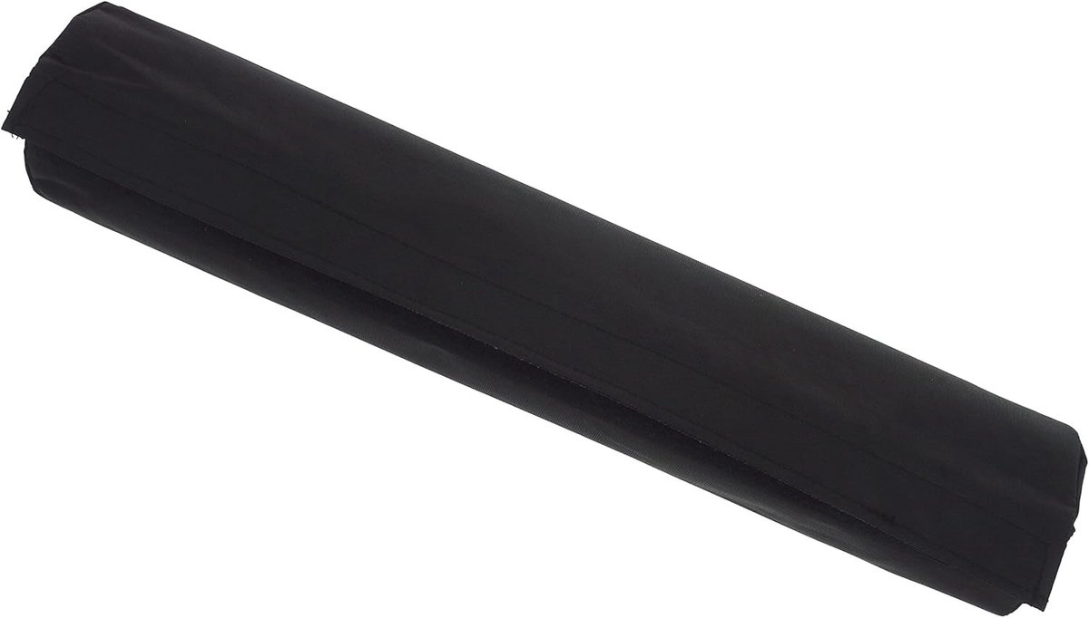 Halter Kussen - Nekbeschermer Schouder - Kracht Training - Extra Lange Klittenband - 38cm Lengte - Zwart