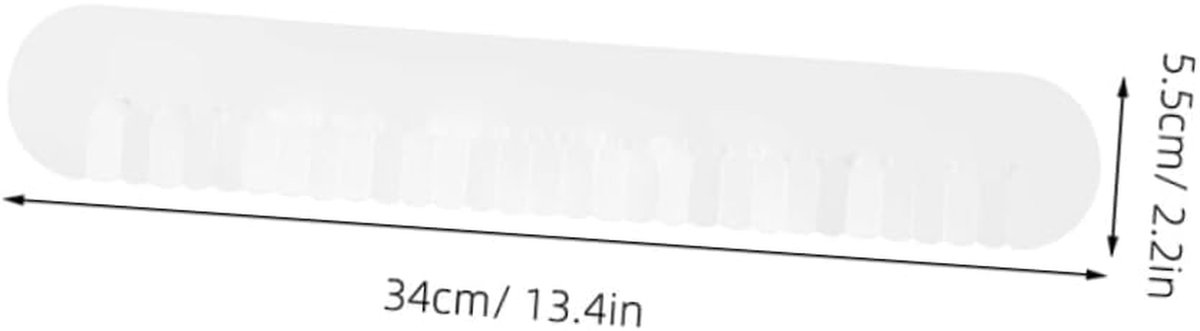 Hittebeschermers Haarverlenging - Stylingtool Beschermers - Haar Styling - Warmte-Isolerend Ontwerp - 4 Stuks 34 cm - Transparant