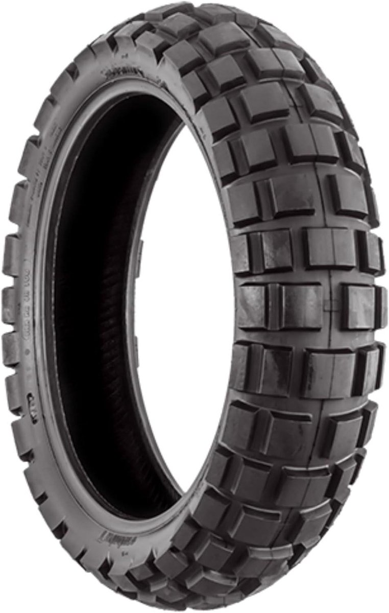 Achterband - Motorband Zomer - Veilig Rijden - Asymmetrisch Profiel - 120/90-17 - Zwart