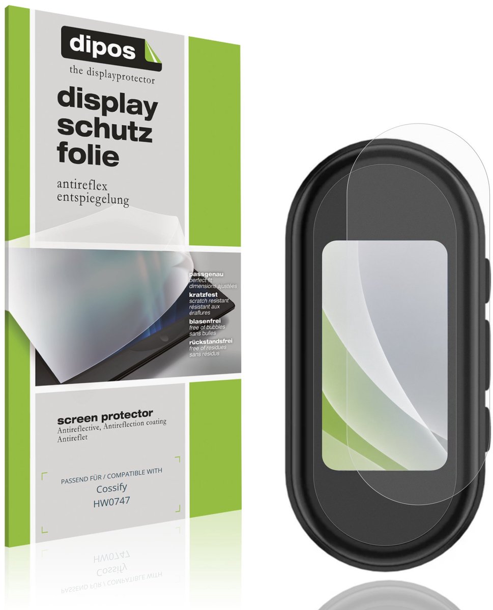 dipos – 4x Matte Beschermfolie geschikt voor Cossify HW0747 | Krasbestendige & antireflecterende Screenprotector Ultra-Thin