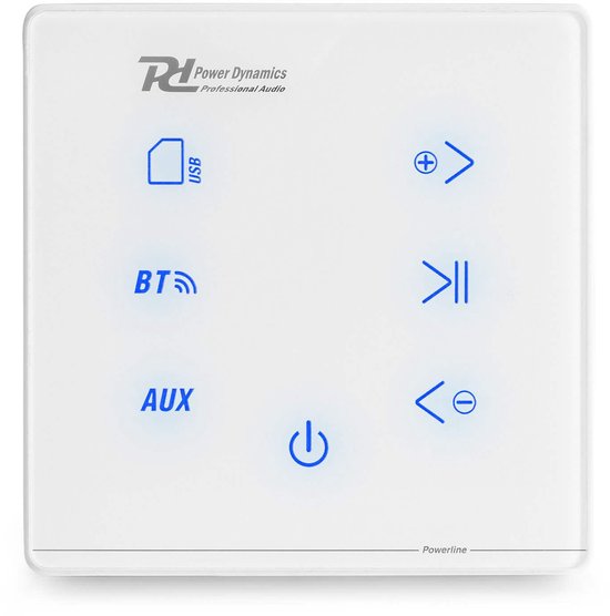 Power Dynamics set van 8 CSBA3L plafondspeakers met de A100W inbouw versterker - Bluetooth - 4x 20W — afbeelding 5