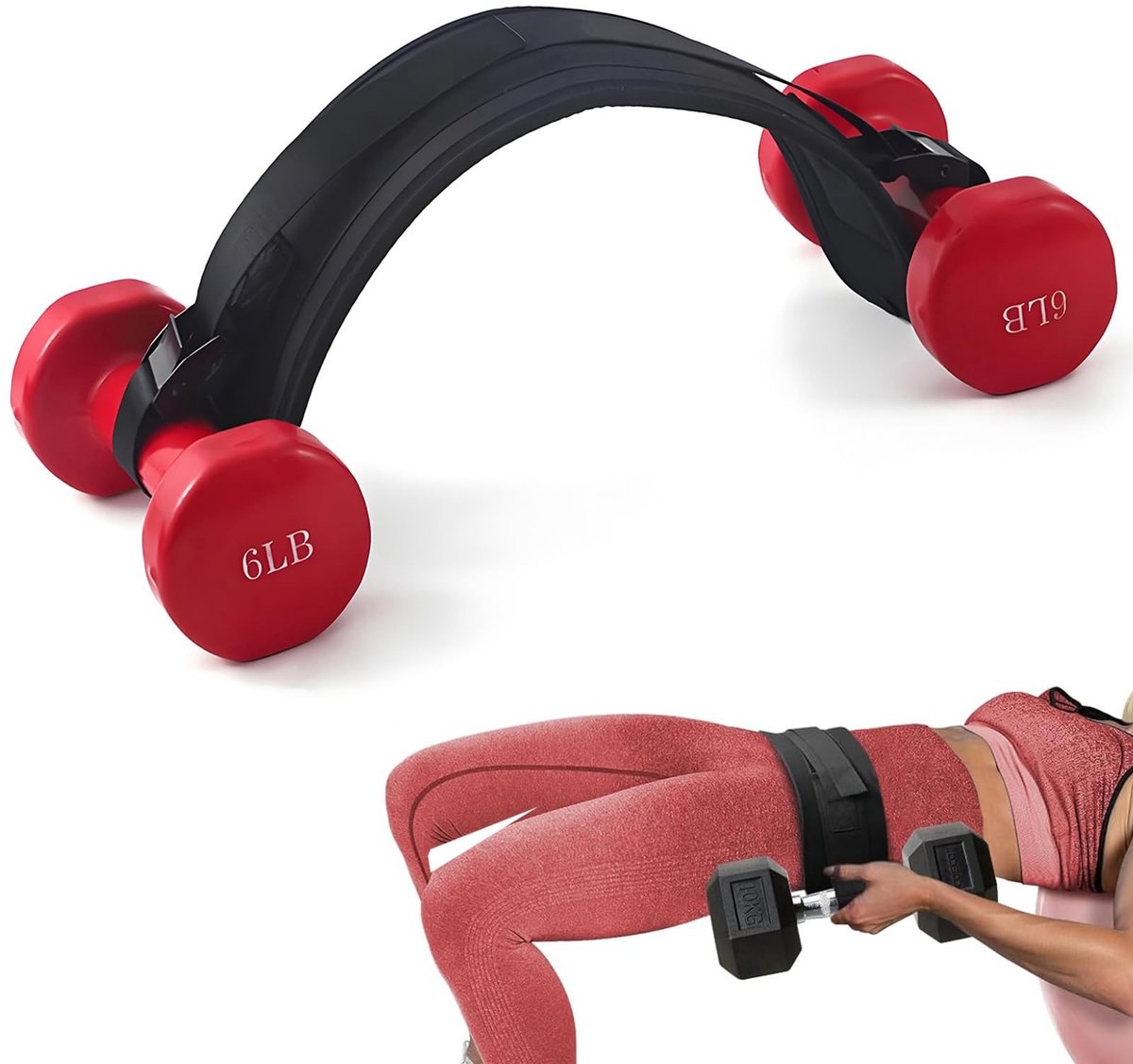 Omgoods - Fitnessriem voor Gewichtstraining voor Mannen en Vrouwen