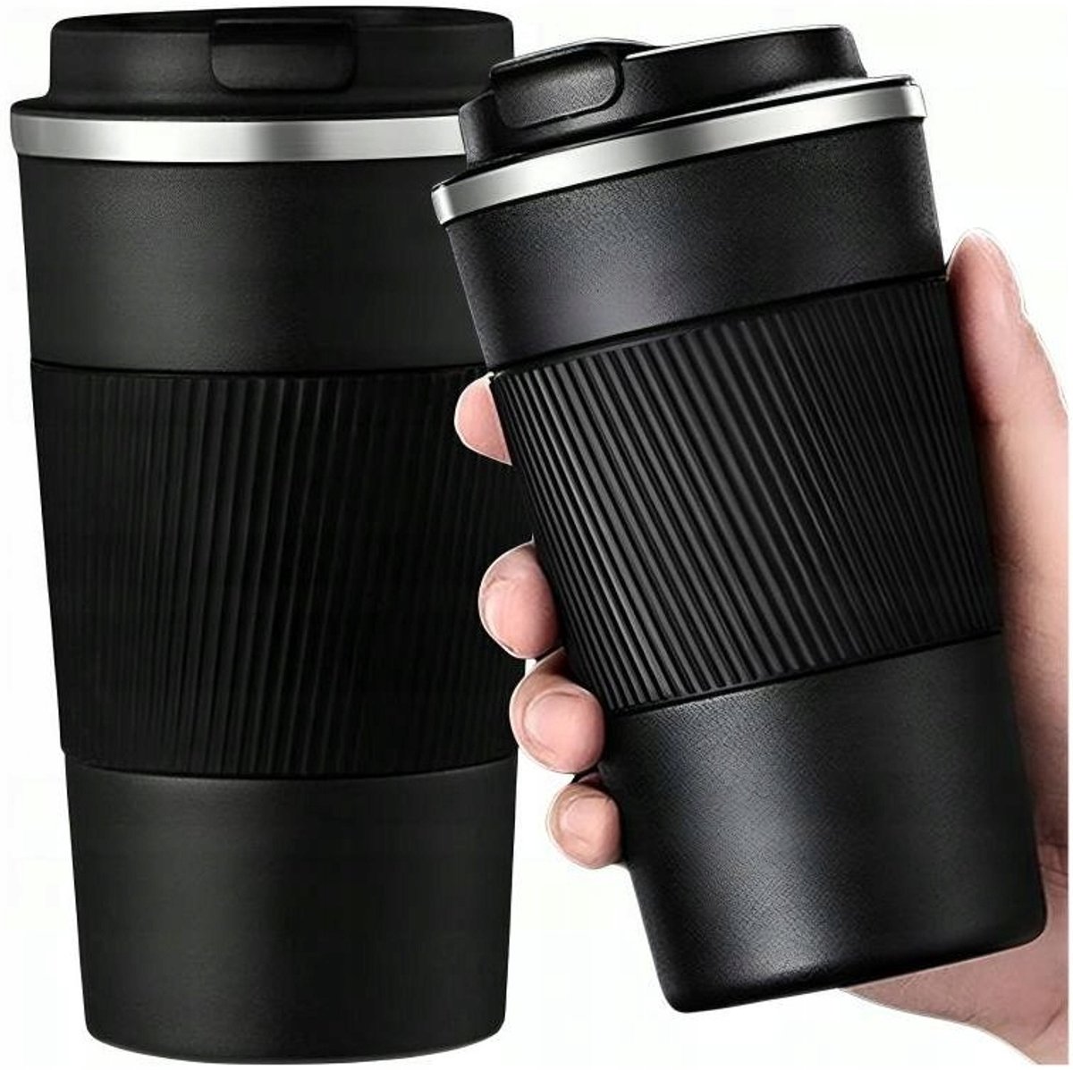 Thermosbeker 510ML - Antislip, RVS, Ideaal voor Koffie & Thee
