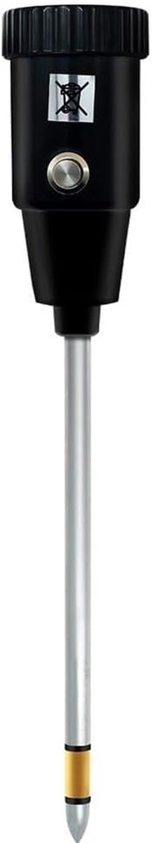 Bodem pH-meter - Vochtmeter Tuin - Planten Gezondheid - Geen Batterij Nodig - 295 mm Sonde - Grijs
