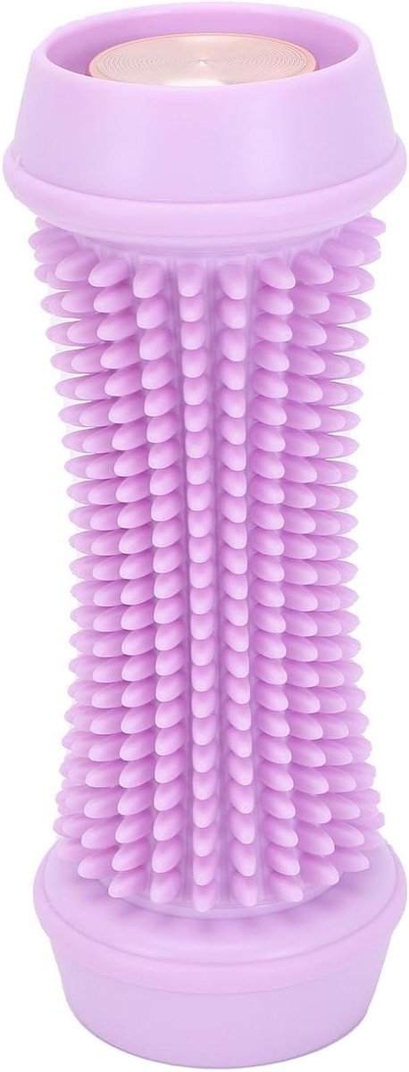 Voetmassage Roller - Plantaire Fasciitis Bal - Spierpijn Verlichten - Zachte Aanraakpunten - 18.5 x 7 cm - Blauw