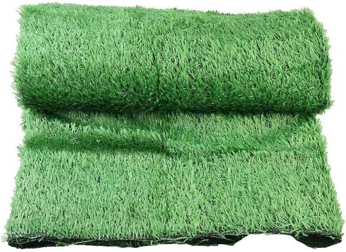 Kunstgrasmat - Kunstgazon Tapijt - Tuin Decoratie - Milieuvriendelijk Materiaal - 200 x 200 cm - Groen