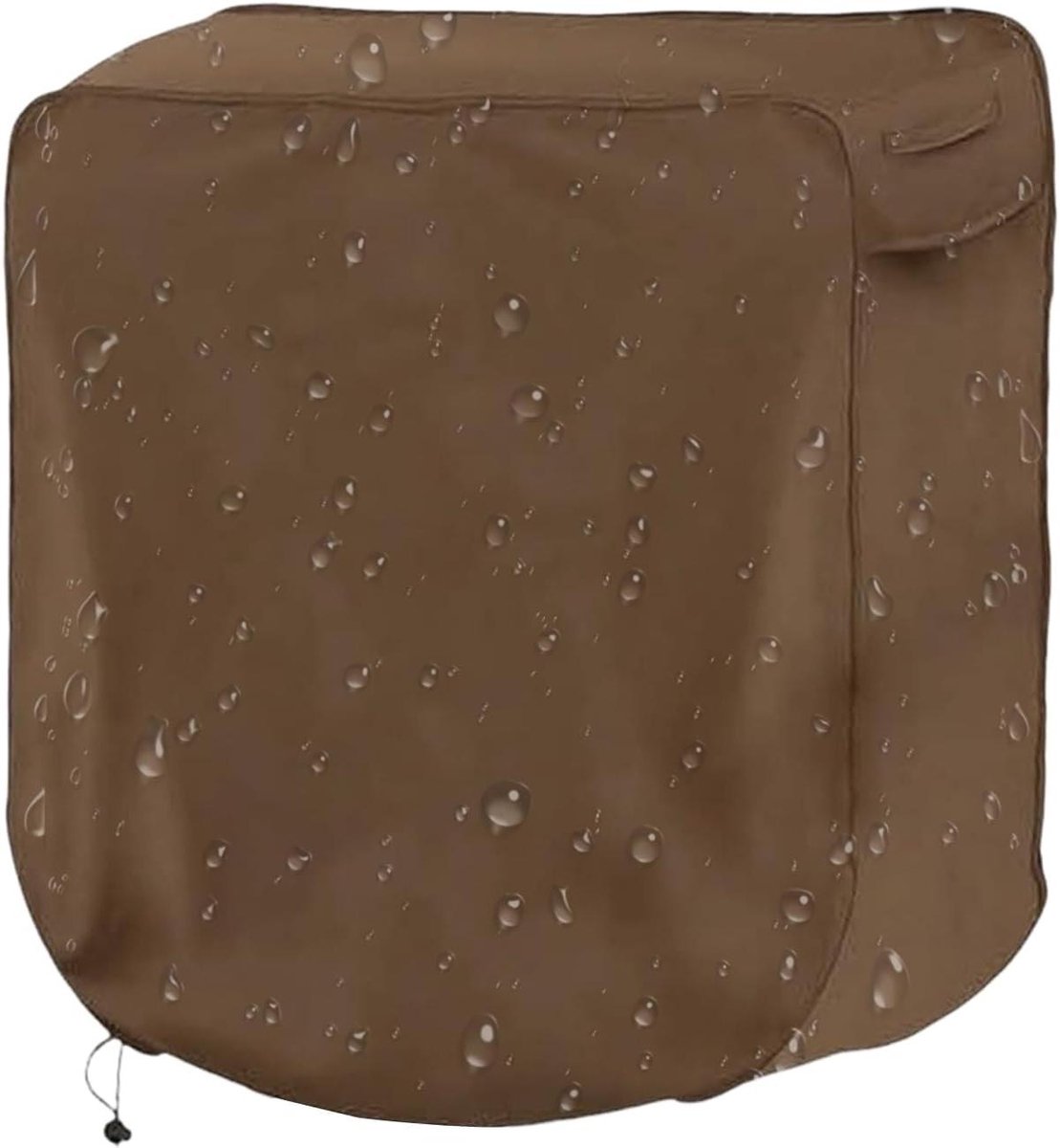 Beschermhoes Slangenhaspel - Hoes Slanghaspel - Bescherming Tuinslang - Waterdicht Oxford Materiaal - 60x45x60cm - Koffie