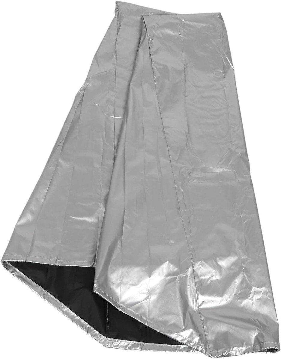 Slanghaspel Beschermhoes - Haspelhoes Tuinslang - Tuinonderhoud - Weerbestendige Oxford Stof - 88 x 66 x 63 cm - Zilver