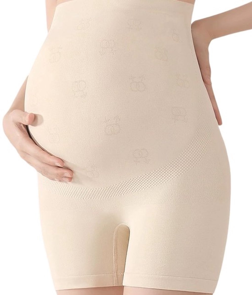Zwangerschapsshorts - Hoge Taille - Korte Legging - Comfortabele Ondersteuning - Zachte/Elastische Stof - Slijtvaste Ontwerp - Zwangerschapslegging
