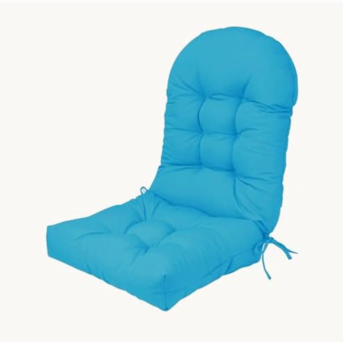 Adirondack Stoelkussen - Tuinkussen Schommelstoel - Buiten Ontspannen - Waterdicht UV-bestendig - 50 x 42 cm - Marineblauw