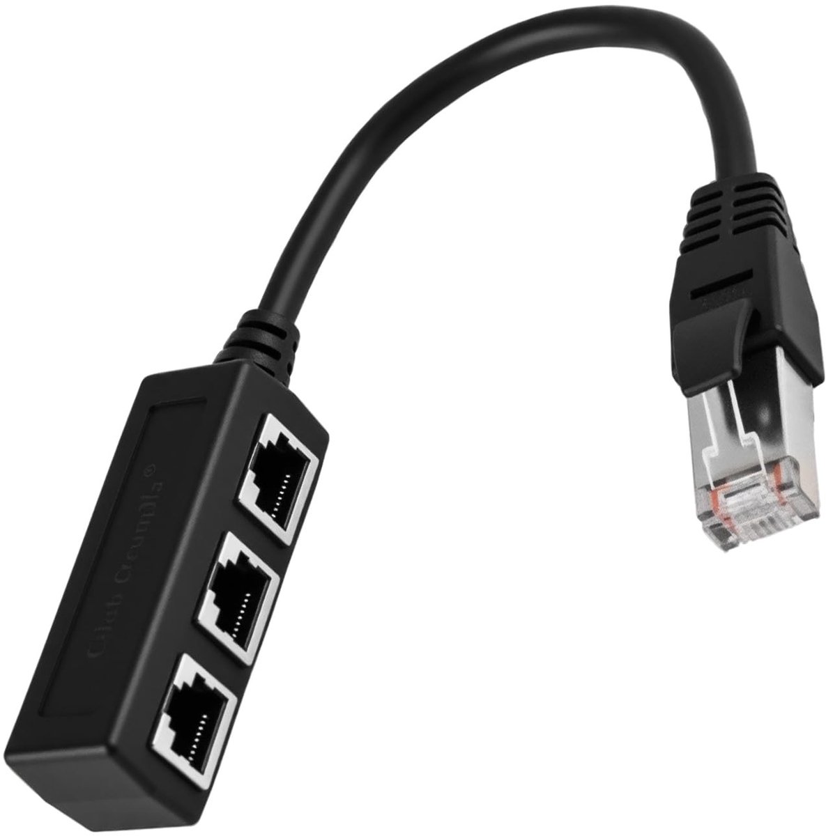 Omgoods - Ethernet Splitter 1 Plug naar 3 Poorten voor Netwerkverbinding