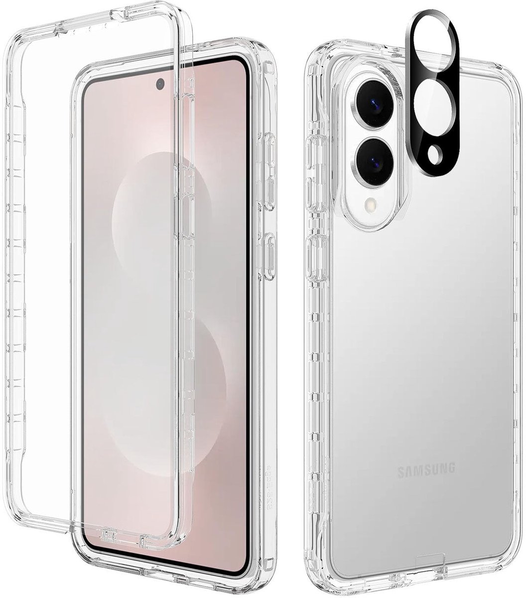 Omgoods - Beschermende Case voor Samsung Galaxy S25 Edge met 360° Bescherming