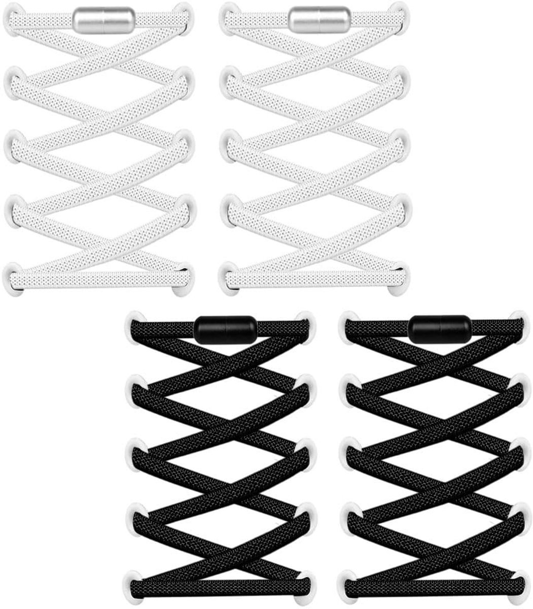 Omgoods - Elastische Veters zonder Knopen voor Sport- en Hardloopschoenen