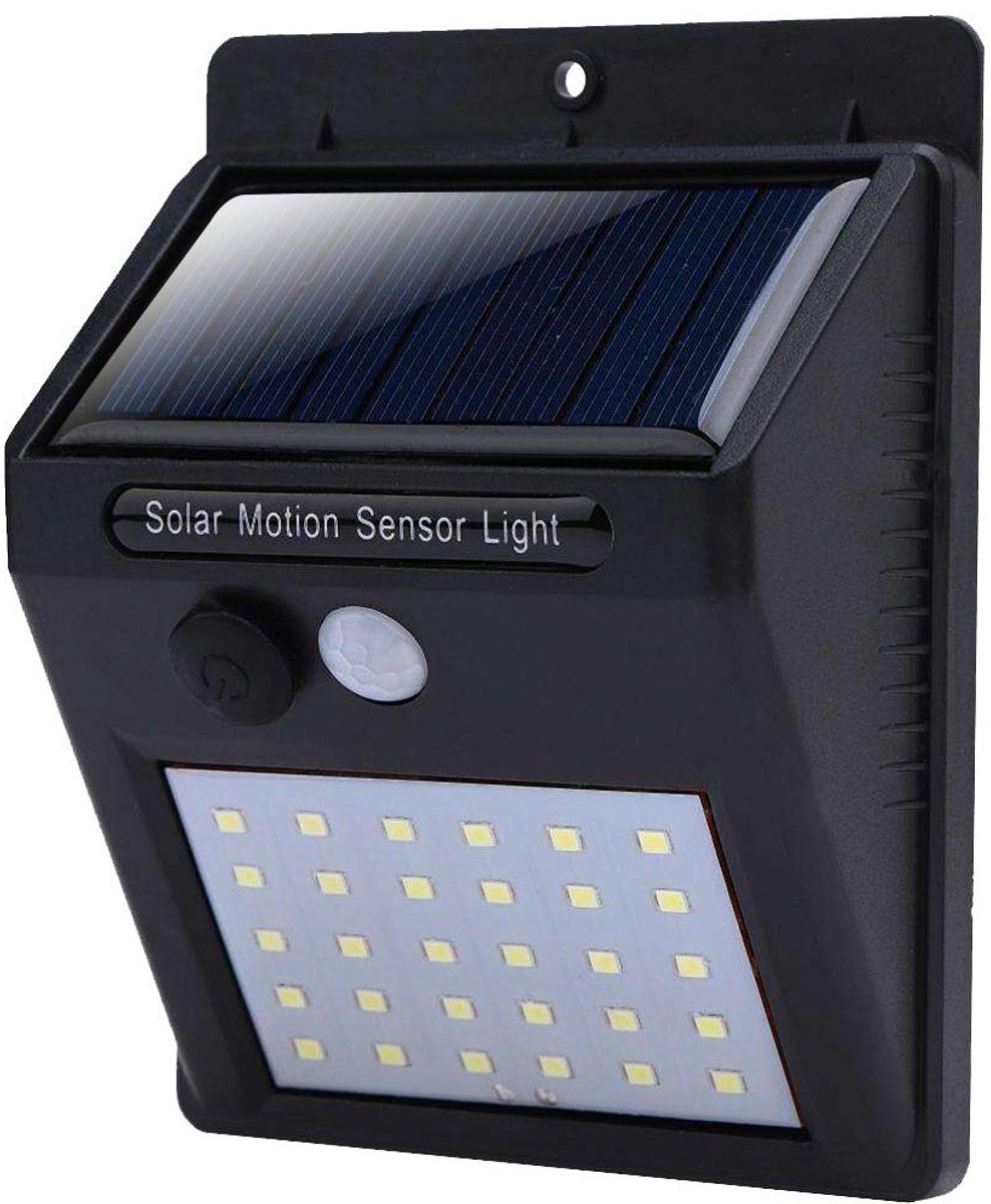 Schijnwerper - 30 LED-lampen - Geschikt voor bewegingssensor - zonnecel