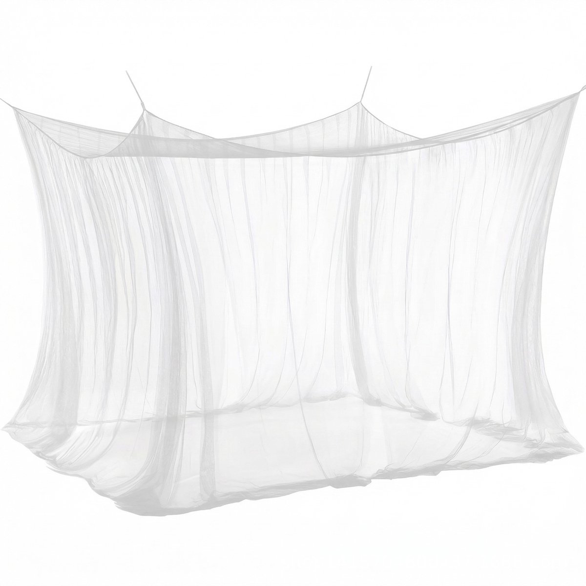 Binnen-/buitenklamboe - 300 x 300 x 256 cm - Geschikt voor zowel binnen- als buitengebruik - Perfect voor tenten en campers-Wit