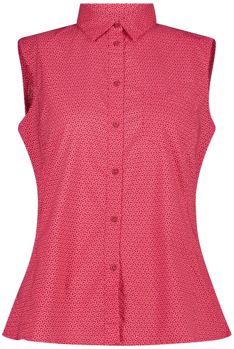 Vrouwelijke blouse met geometrische print CMP Roze