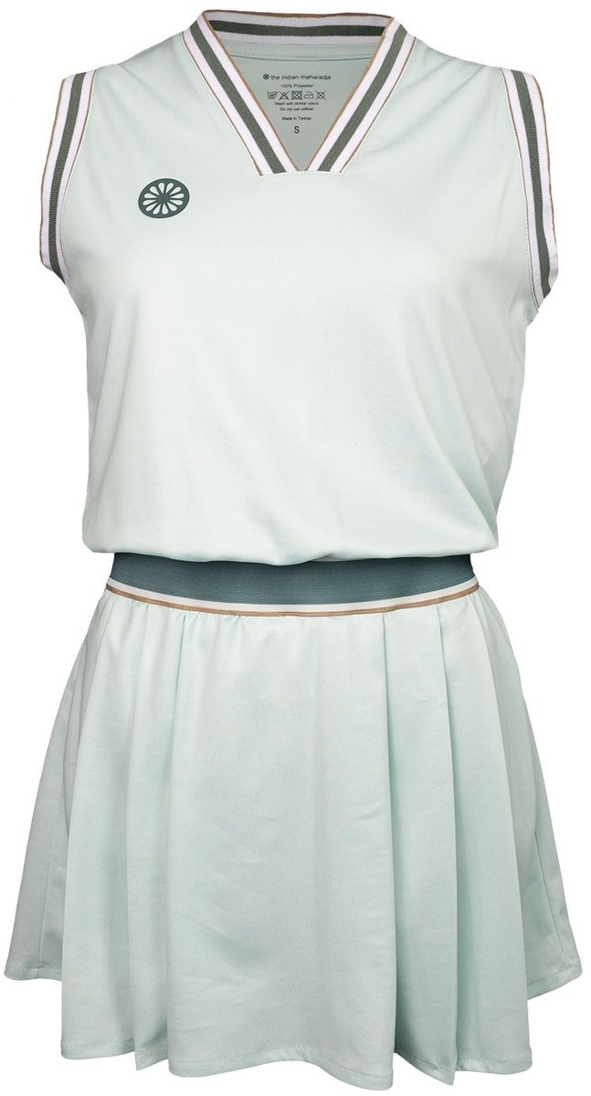 THE INDIAN MAHARADJA - pique 2 piece dress - Tennis jurk dames - Groen
