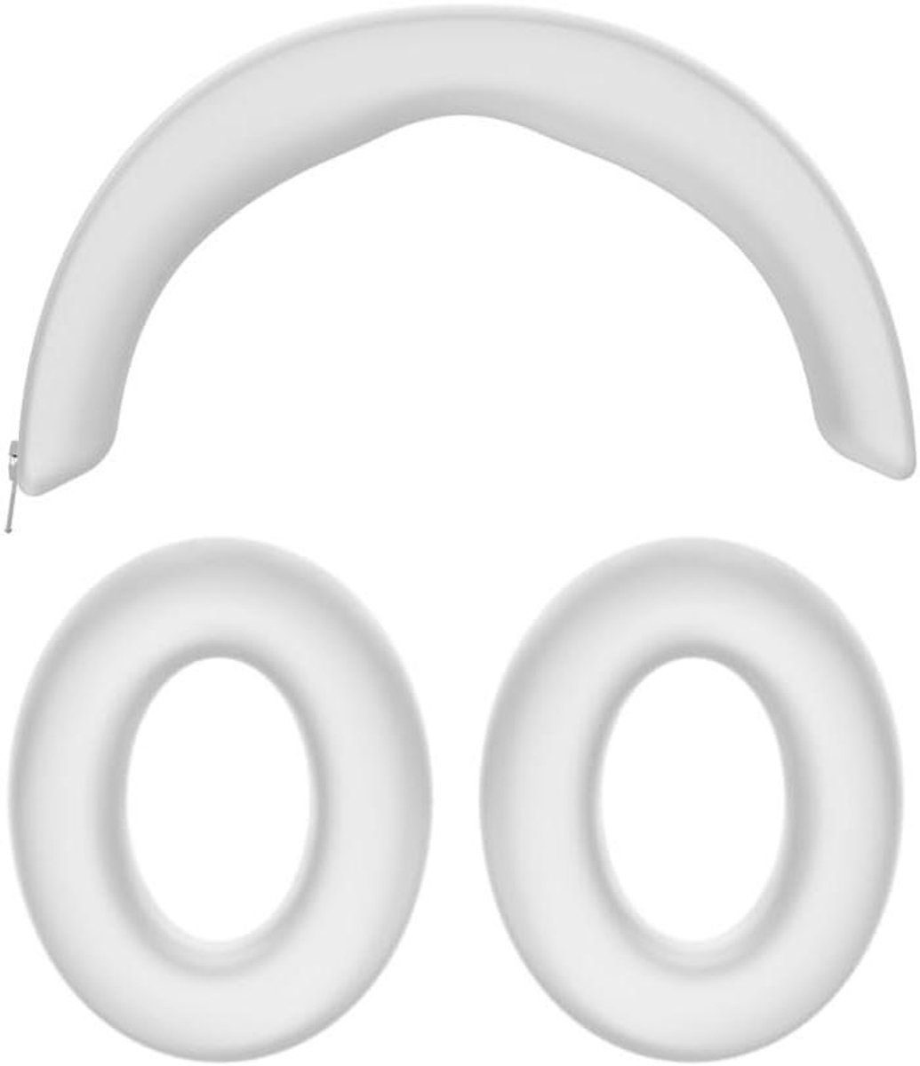 Siliconen Hoes Set - Oorkappen Hoofdband Cover - Hoofdtelefoon Beschermen - Nauwkeurige Pasvorm - N.v.t. - Grijs